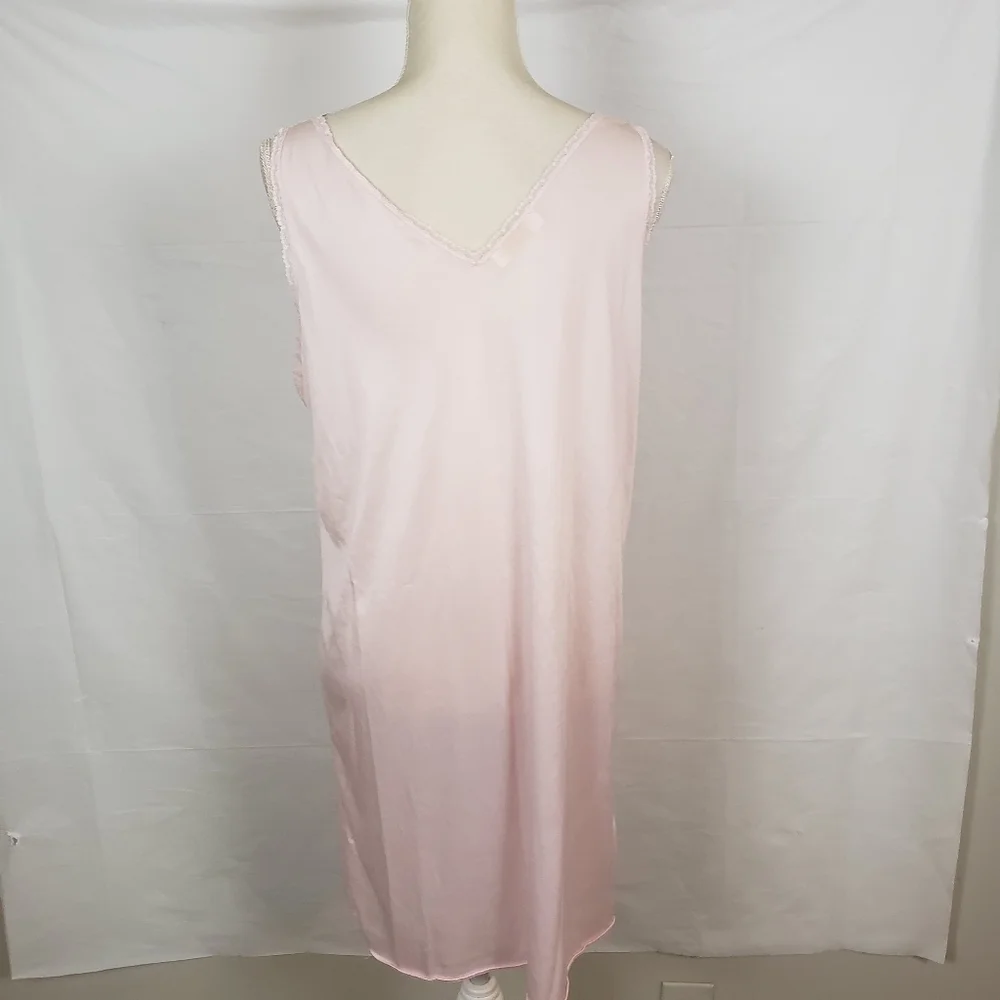 Vintage Katz USA Made Nightie Pink VGUC - Picture 3 of 9